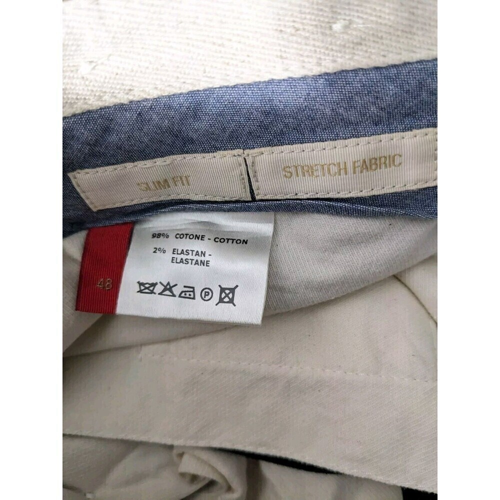 GTA IL PANTALONE Brown Velvet Cotton Pants Trousers EU 46‎ US 33 Waist N48 - Picture 5 of 9